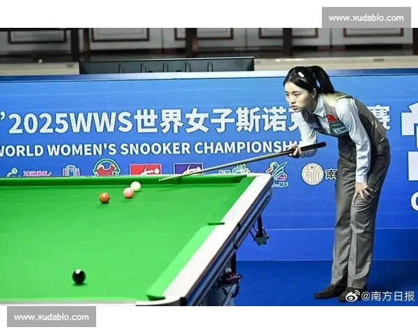白雨露 2-0 横扫比利时名将 强势晋级成都世运会女子斯诺克 6 红球决赛